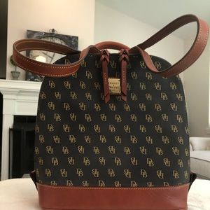 Dooney and Bourke - New with registration card - Brown Tmoro Backpack.